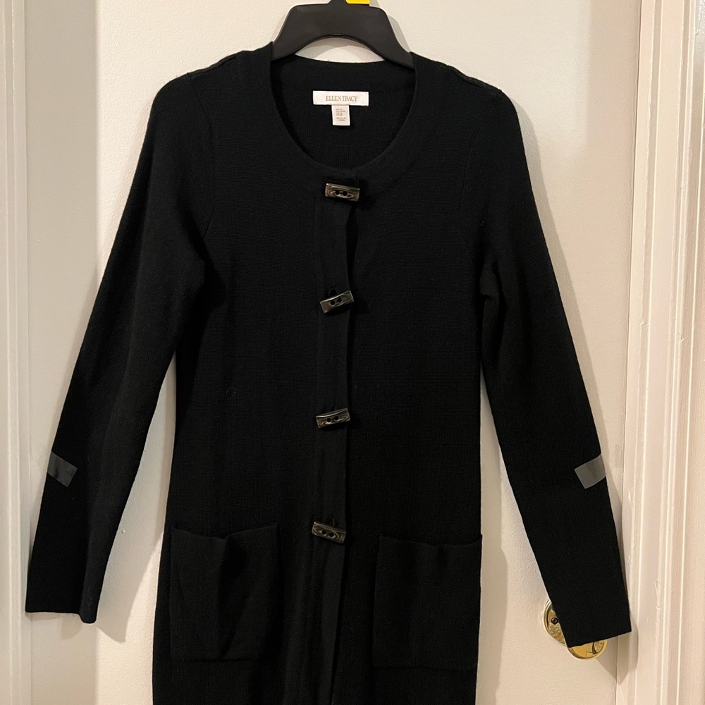 Ellen Tracy Cardigans - Black / Size M